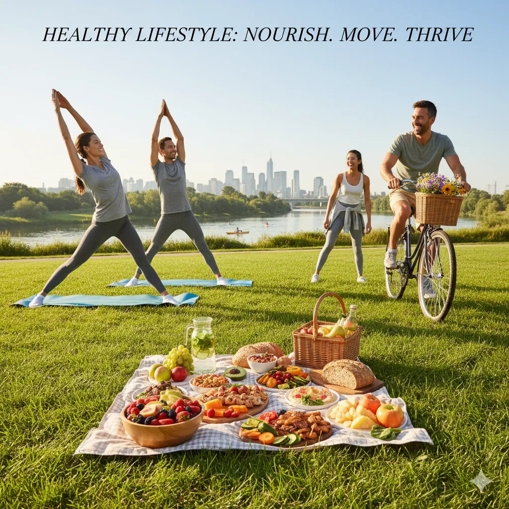 Abstracte illustratie van balans tussen rust en beweging